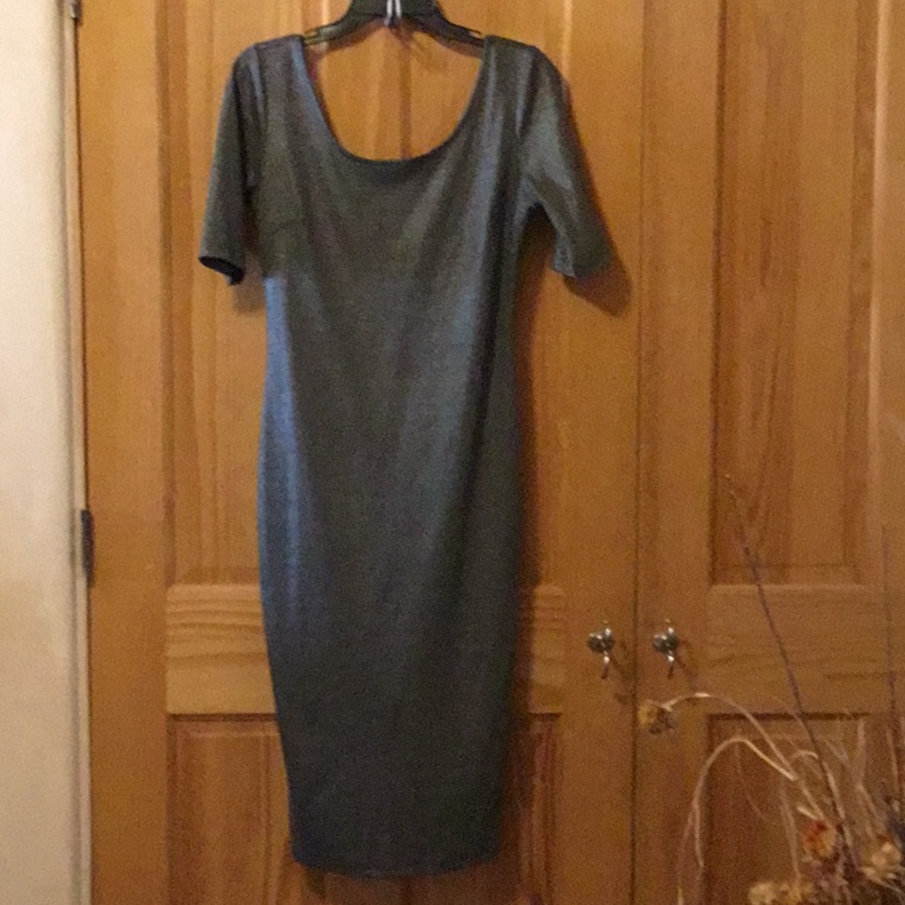 Timing Silver grey dress
